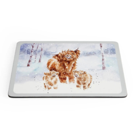 Wrendale Placemats Medium "Winter Skies" - set van 4