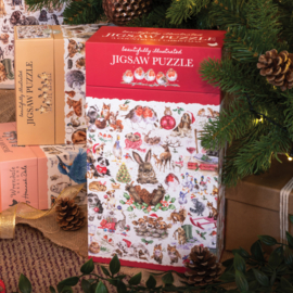 Wrendale Jigsaw Puzzle - Country Set Christmas