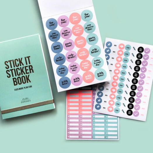 Stick It Stickerbook - green