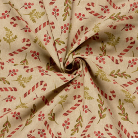 Canvas Linnenlook  - Christmas