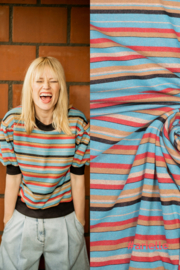 Fibermood - Knit - Gebreid - Colorful Stripes - Jules/Arielle