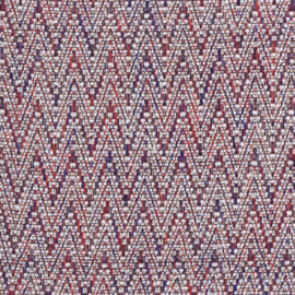 Jacquard - Zigzag - Red