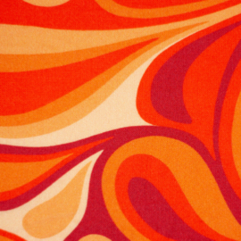 Swafing - Viscose - Donna - Seventies - Orange