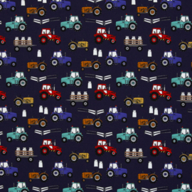 Swafing Tricot-  Tractor - Dark Blue