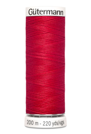 Gutermann garen 200 meter - Rood 156