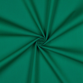 Verhees textiles - Poplin - katoen uni - Emerald 088