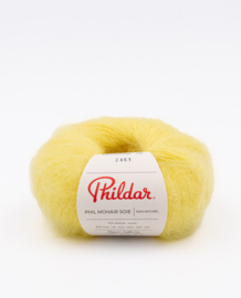 Phil Mohair Soie | Jaune