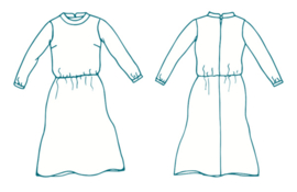 Atelier Jupe | Sienna winter  dress - Paper pattern