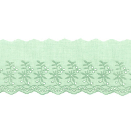 Kant Katoen  | 90 mm Breed | Oud Groen