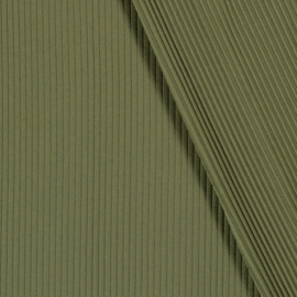Jersey Tricot Rib - Forest Green 028