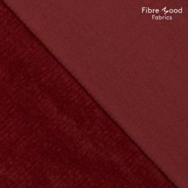 Fibremood - Dina - Bubble Wash Corduroy 8W - Rumba Red