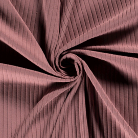 Jersey Tricot Rib - Light Mauve 043