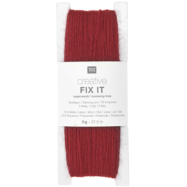 Rico Design |Creative Fix It - Stopwol - Visible Mending - Red 007