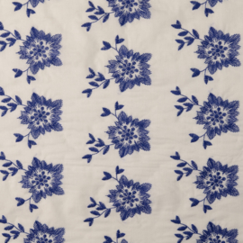 Broderie -  Katoen  -  Flowers