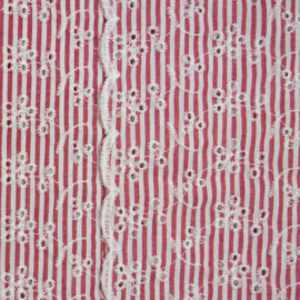 Swafing - Broderie - Luna - Red