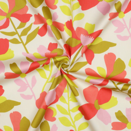 Nerida Hansen - Cotton Satin  - Cloverdale  -  Off White