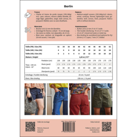 Ikatee Pattern | Berlin  - Damesbroek  - Women 32-52