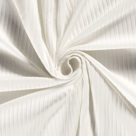 Jersey Tricot Rib - Off White 051