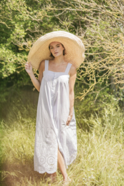 Fibremood  39  - Cotton Embroidery  - Light Blue   - Storm