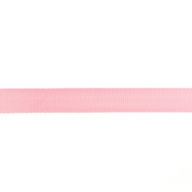 Tassenband Polypropylene | Lichtroze  -  25mm