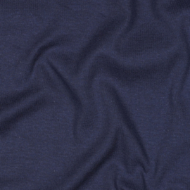 Tricot Boordstof Uni - Donkerblauw 019