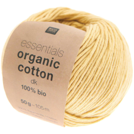 Rico Design - Essentials - Organic Cotton dk - Mustard 003