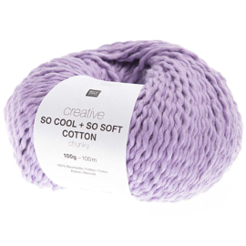 Rico Design - Creative - So Cool + So Soft Cotton Chunky - Lilac 007