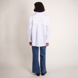 Atelier Brunette - Oxford Katoen    - Optic White