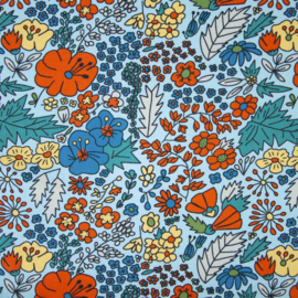 Katia Fabrics - Jersey Tricot - Iguana Flowers