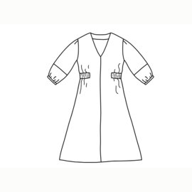 Atelier Jupe -  Atelier Jupe -  Jamie Dress   -  Paper Pattern   - Ned - Eng - Fr.