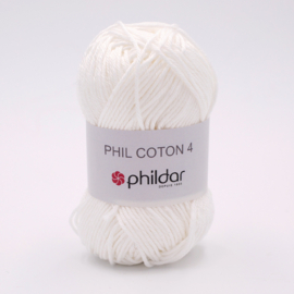 Phil Coton 4 - Blanc