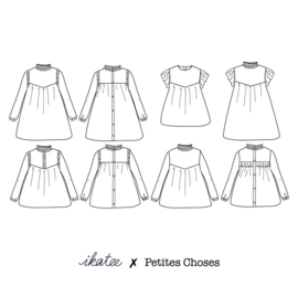 Ikatee Pattern | Louise | blouse & dress - Girl 3/12