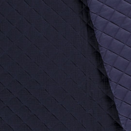 Double Gauze - Mousseline Quilted | Navy 008