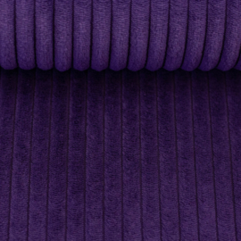 Swafing - Wanja - Brede ribcord - Bekledingstof . Upholstery   - Purple 647