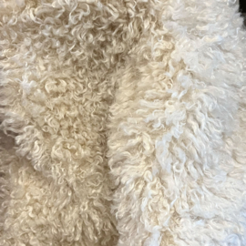 Fake Fur  - Medium Long Hair  - Ecru