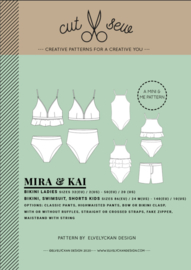 Elvelyckandesign | Pattern - Mira & Kai - Mini & Me - Bikini - Swimsuit & Swimshorts