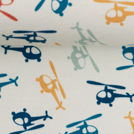 Swafing Tricot Print | Helicopter