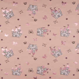 Tricot foil Print - Castle Pink