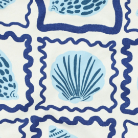 Verhees Textiles - Canvas - Shells - Off White