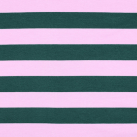 Verhees  - Soft Sweat  - Stripes  - Geese - Green Pink