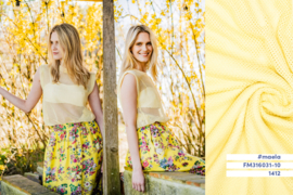 Fibremood  38  - Net Fabric - Maela   - Yellow