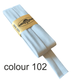 Tricot biaisband | Lichtblauw  | col. 102