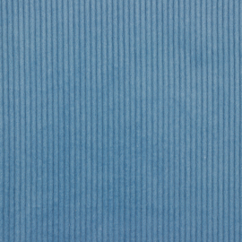 Ribcord washed  ( brede rib 4,5w) | Blue 032