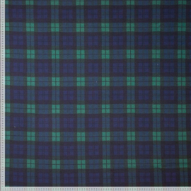 Ruit - Blackwatch Tartan - Viscose - Katoen