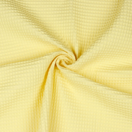 Wafelkatoen | Uni | Soft Yellow 046