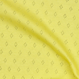 Pointelle | Tricot Ajour | Soft Yellow 010