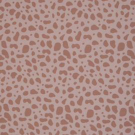 Swafing  - French Terry - Modal - Aislingen - Leopard - Soft Pink Black