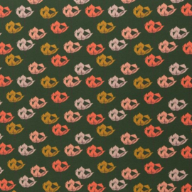 Tricot Print | Swafing | Blossom - Green