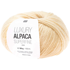 Rico Design - Luxury Alpaca Superfine Aran - Vanille 019