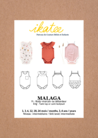 Ikatee | Malaga Bodysuit - Baby 1M/4Y - Paper Sewing Pattern